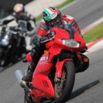 Adria 08/2010: Ducati SS Vs KTM.