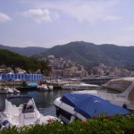 Il porto turistico di Rapallo.